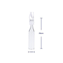 ALWSCI Polyspring Insert Clear Glass, 6mm Insert Diameter, Volume 200µl (Pack of 100) C0000070