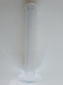 Eisco 500ml polypropylene cylinder measuring graduated-hexagonal, cap CH0354F/ES