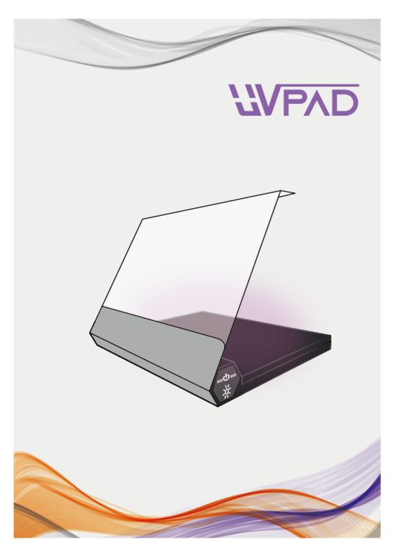 Bio-Helix UVPAD Dual LED 302 365 UV Transilluminator UP001CU