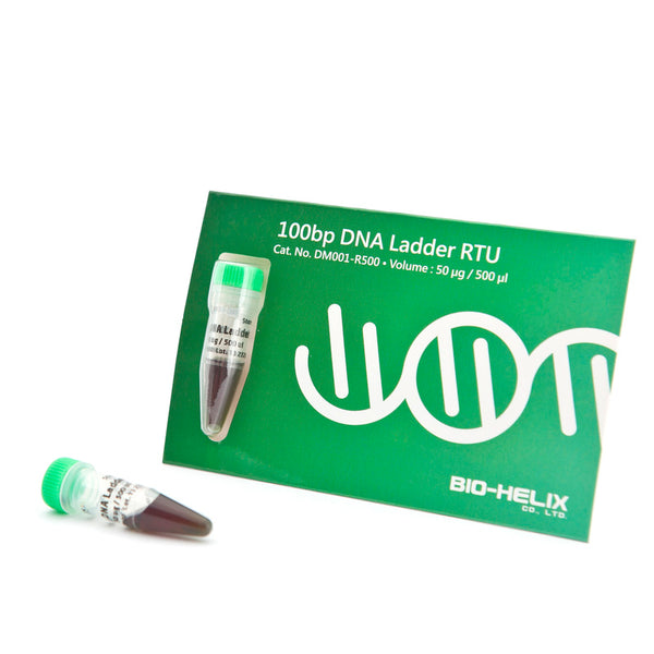 Bio-Helix GD 100bp DNA ladder RTU - 500ul DM001-R500