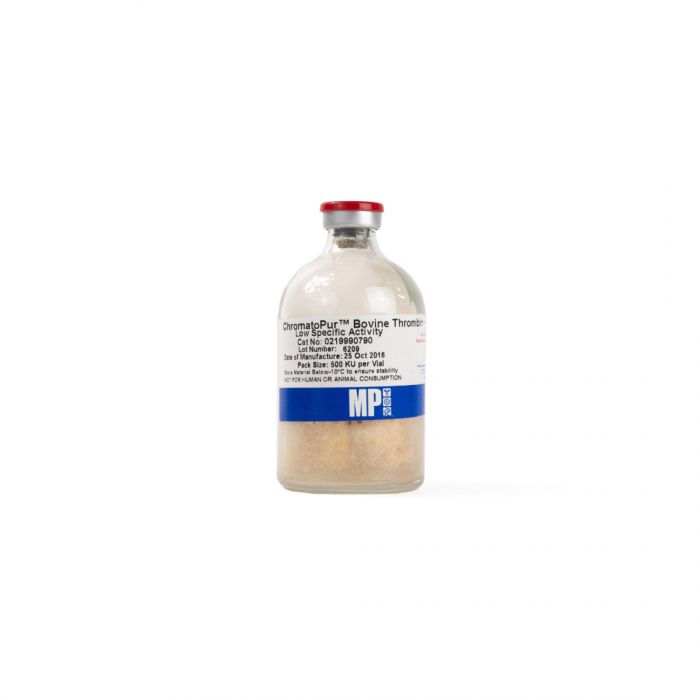 MP Biomedicals Bovine Thrombin (02199907) - 10, 25,100, and 500 KU options