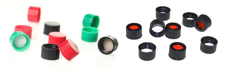 ALWSCI 8mL, Clear Glass, Storage Vial, 17*60mm with screw thread C0000051 and white PP cap with silicone septa C0000193