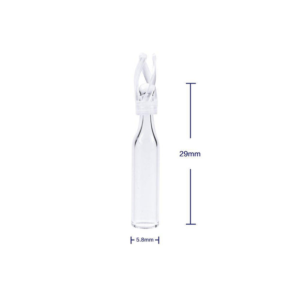 ALWSCI Polyspring Insert Clear Glass, 6mm Insert Diameter, Volume 200µl (Pack of 100) C0000070