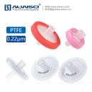 ALWSCI 13mm PTFE Hydrophilic Welded Syringe Filter 0.22um 100pcs/pk c0000281