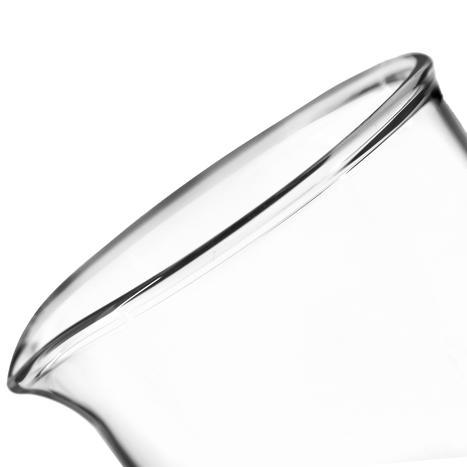 Eisco 500ml Beaker low form, with spout made of borosilicate glass, graduated CH0126I