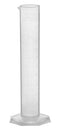 Eisco 500ml polypropylene cylinder measuring graduated-hexagonal, cap CH0354F/ES