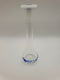 Eisco Flask Volumetric class 'A', cap. 20ml, socket size 10/19, borosilicate glass, blue printing (CH0446B01)