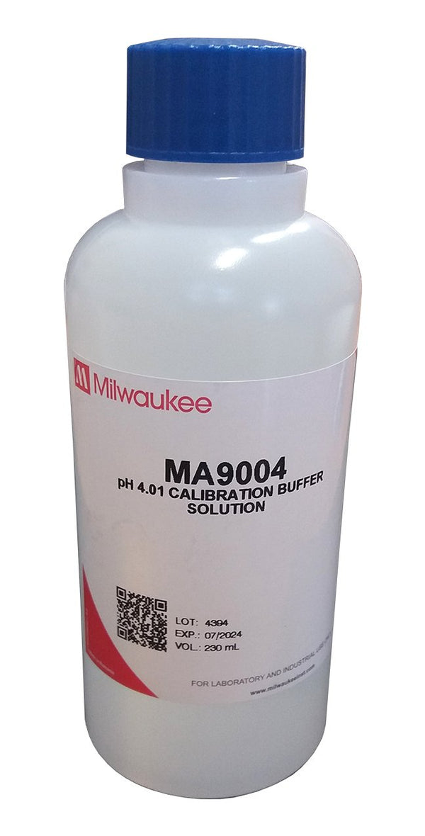 Milwaukee MA9004 pH 4.01 Calibration Solution