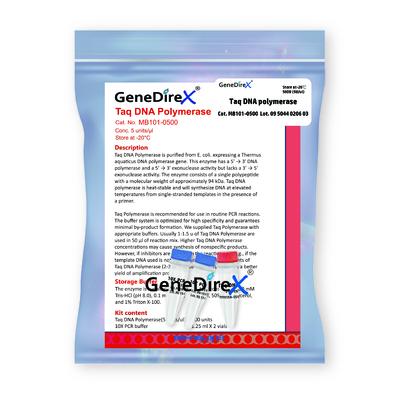 Taq DNA polymerase - 500 units