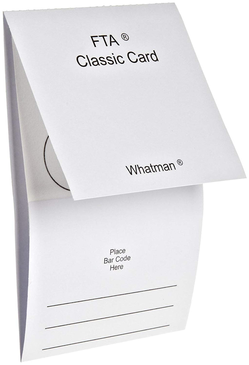 GE Healthcare Whatman™ FTA Classic Cards WB120205