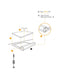 BluPAD, LED Transilluminator, with mini darkroom BP001CU