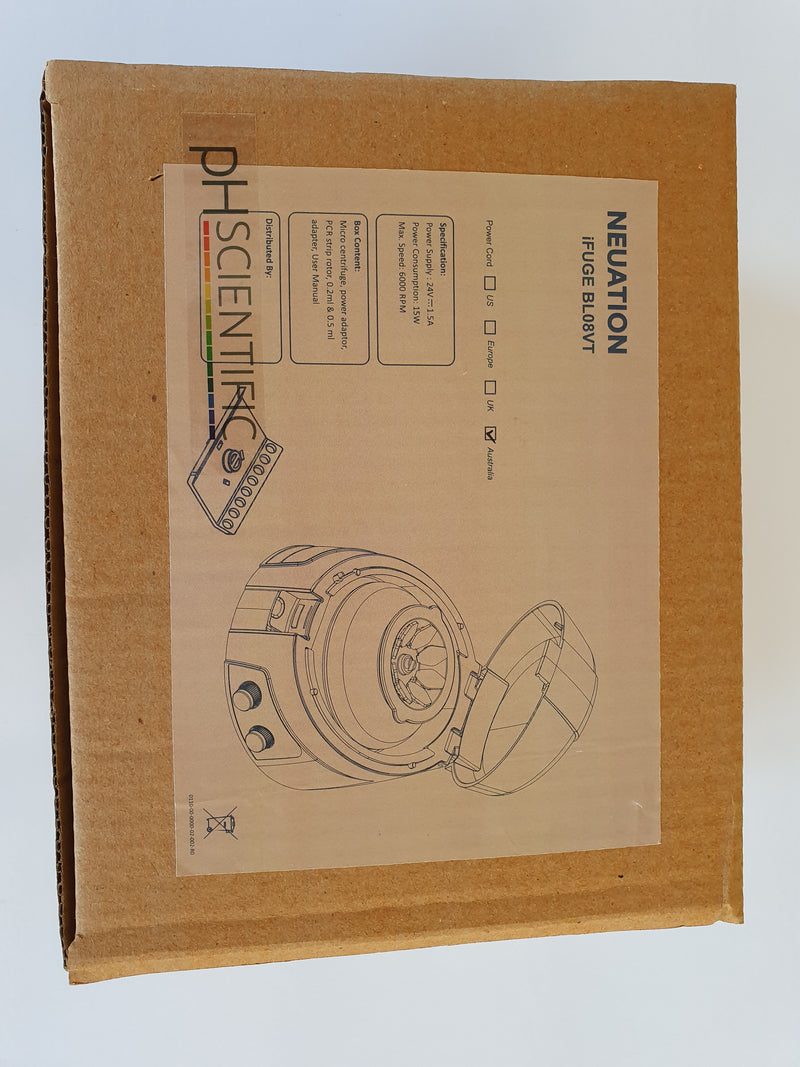 Neuation iFuge BL08VT - Smart BLDC Personal Micro Centrifuge